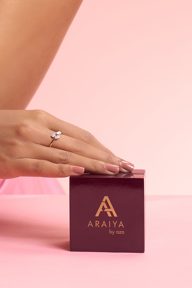 Triple Spark Accent Ring