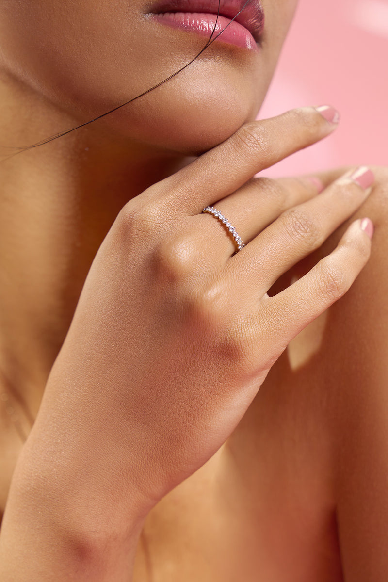 Classic Asscher Diamond Ring