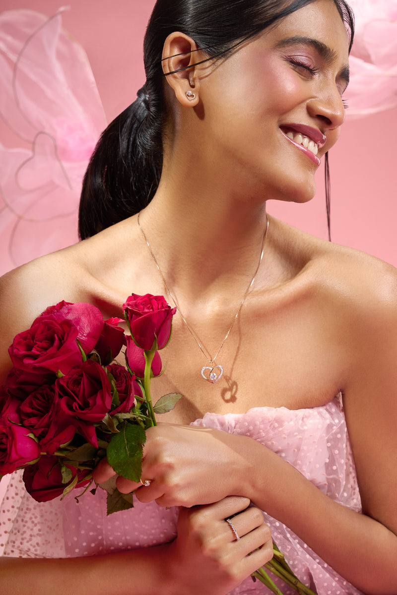 Tender Heart Diamond Earrings