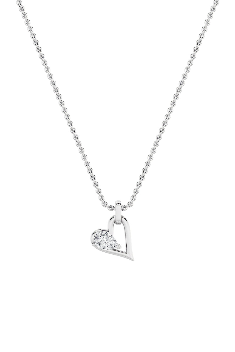 Soft Embrace Heart Pendant