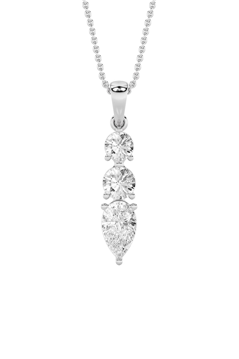 Linear Spark Drop Pendant