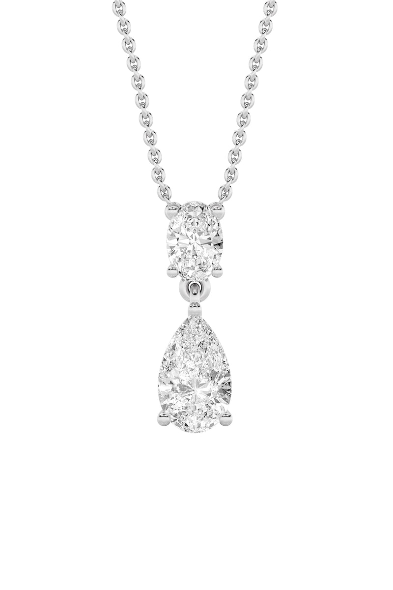Cascading Pear Pendant