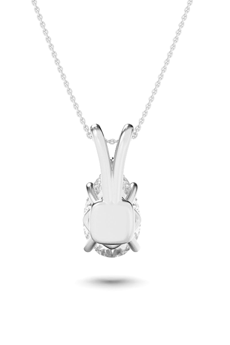 Pure Radiance Pear Pendant