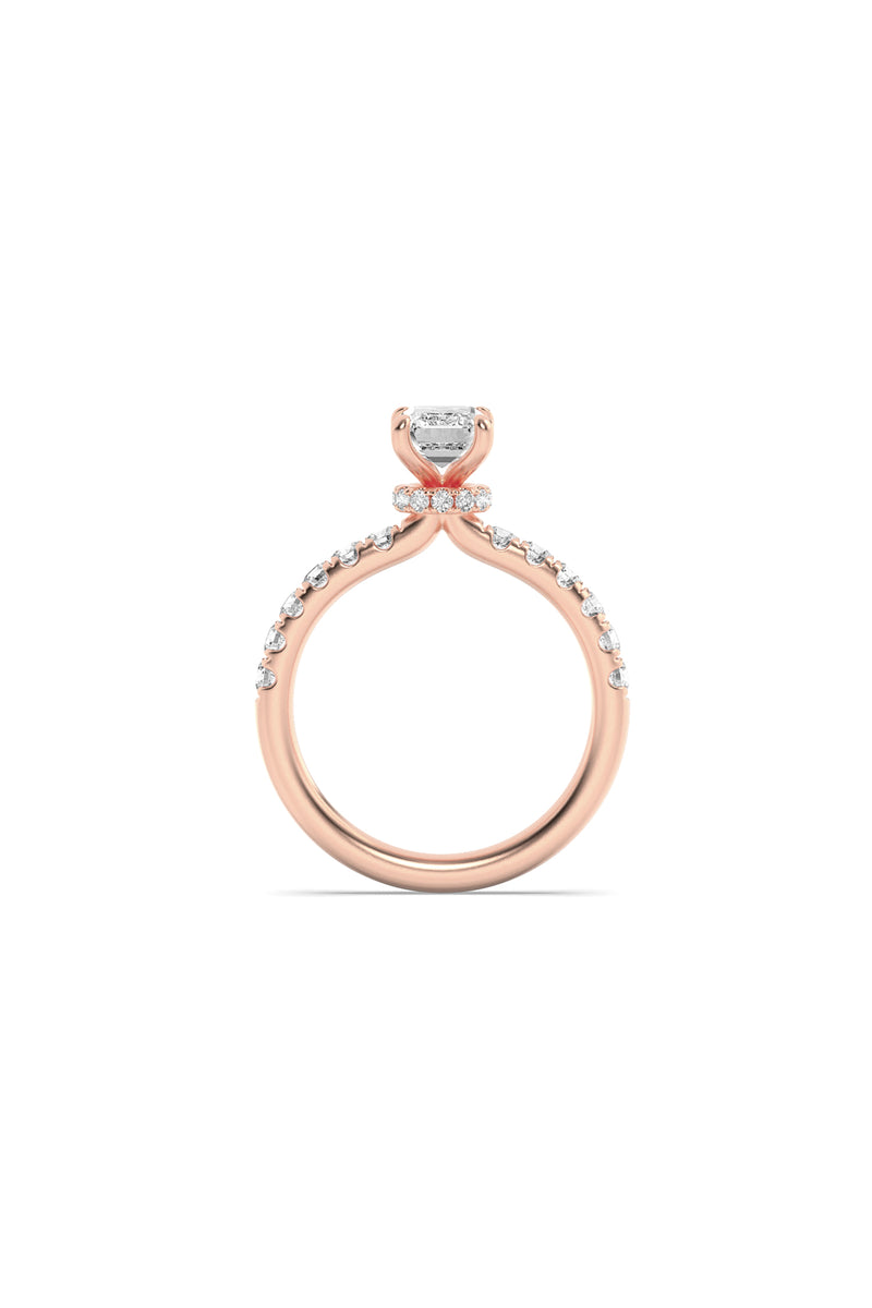 Lightstream Emerald Solitaire Ring