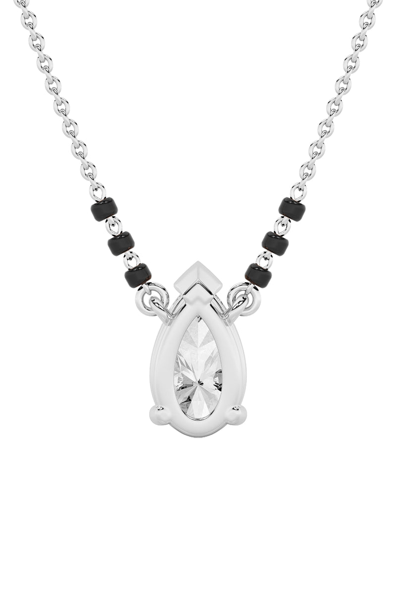 Pear Solitaire Mangalsutra