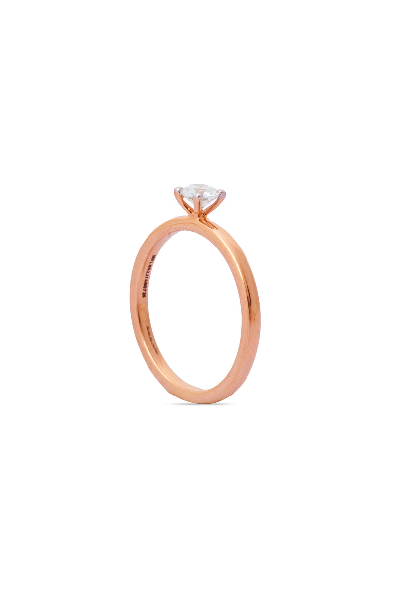 Classic Round Solitaire Ring