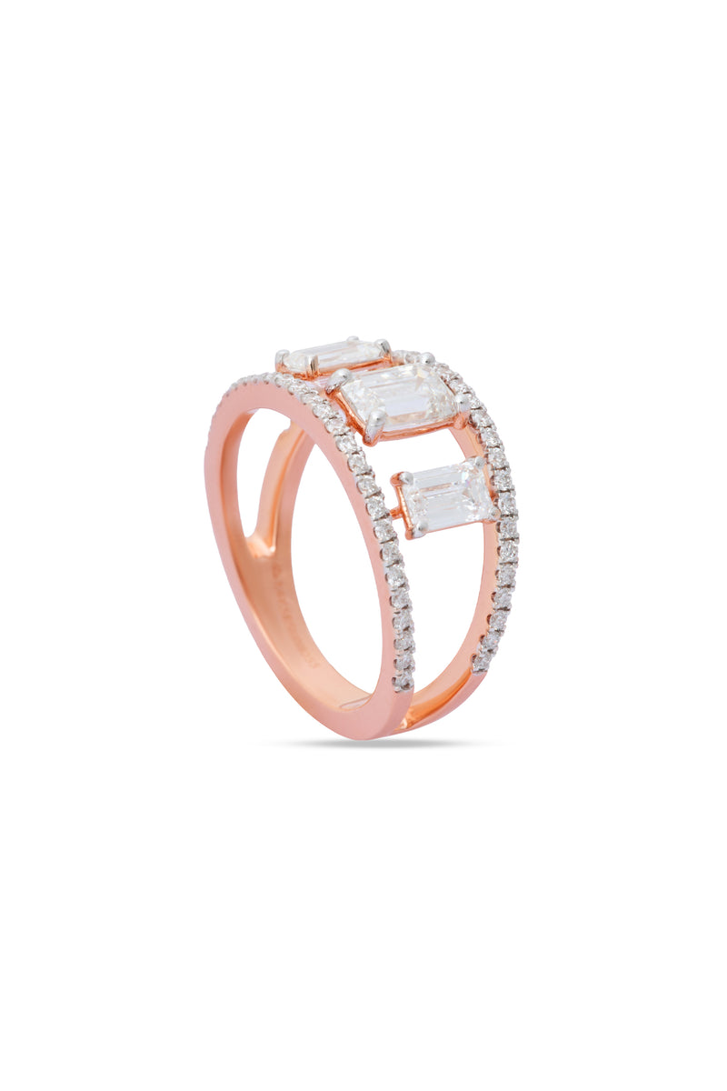Heritage Trio Sparkle Ring