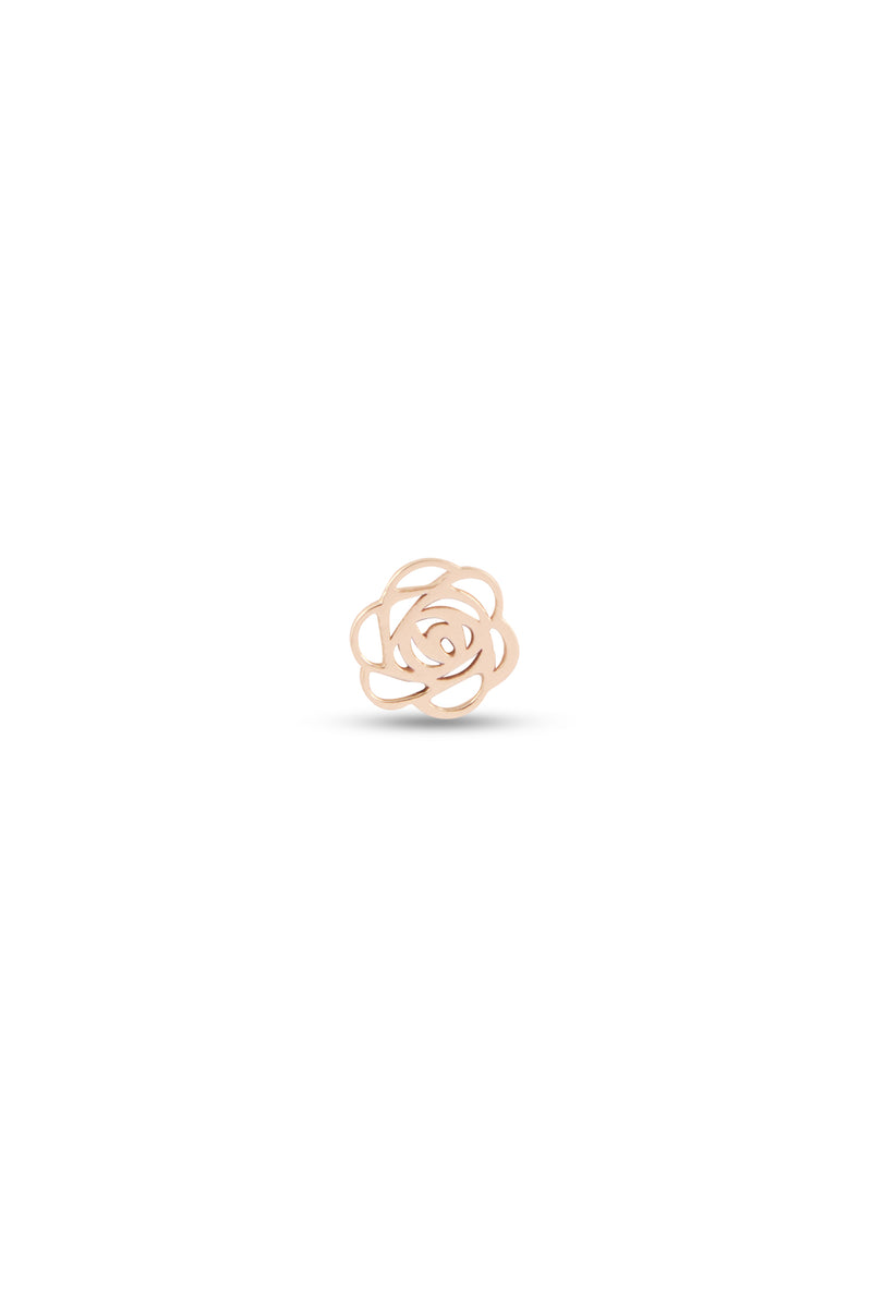 Abstract Rose Studs