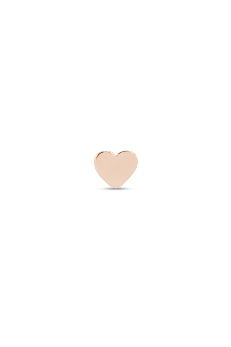 Chic Heart Gold Studs