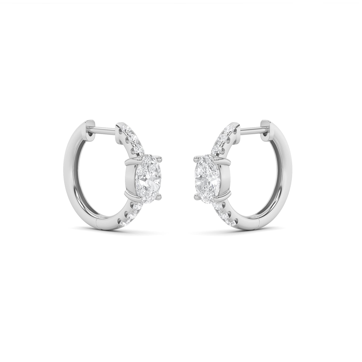 Solara Oval Hoops