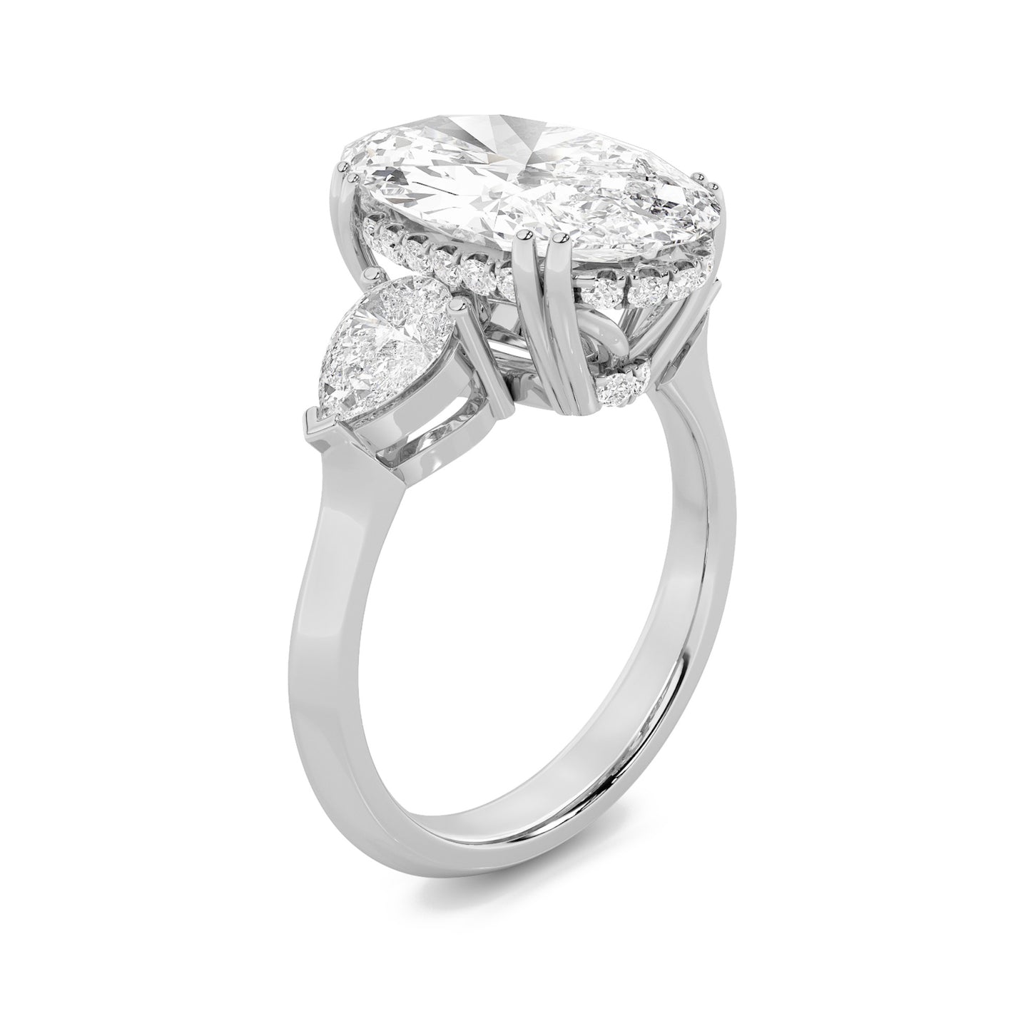 Classic Three Stone Ring