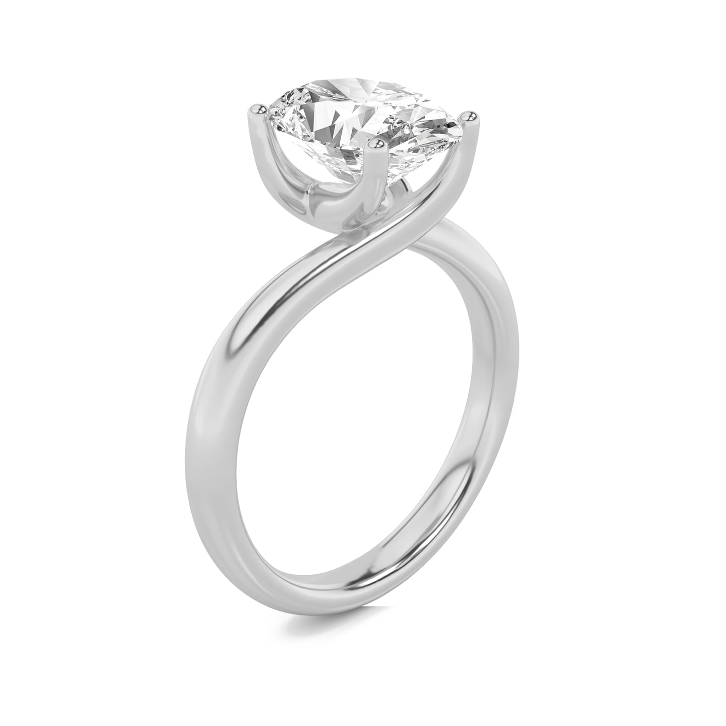 Oval Harmony Twist Ring