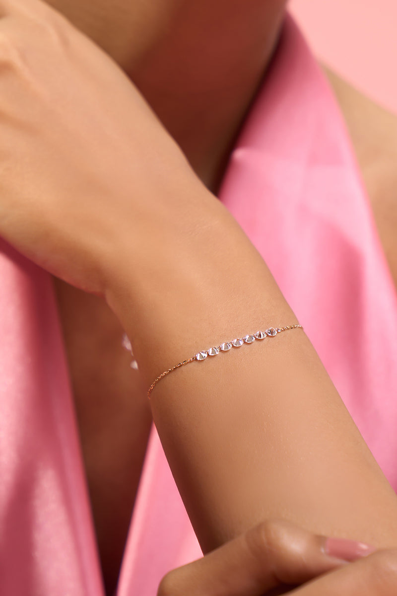 Classic Diamond Chain Bracelet