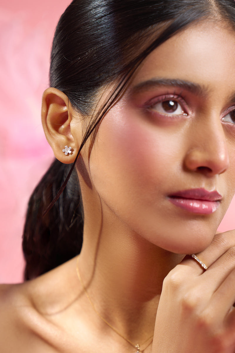 Delicate Petal Studs