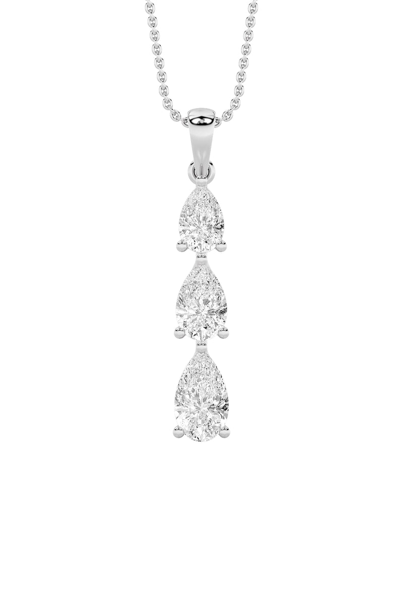 Pear Cascade Pendant