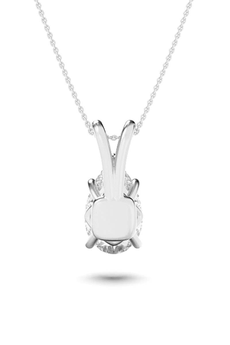 Pure Radiance Pear Pendant
