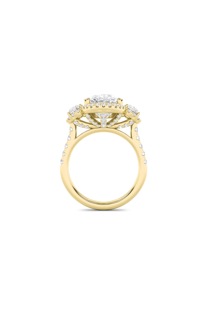 Heirloom Oval Halo Ring