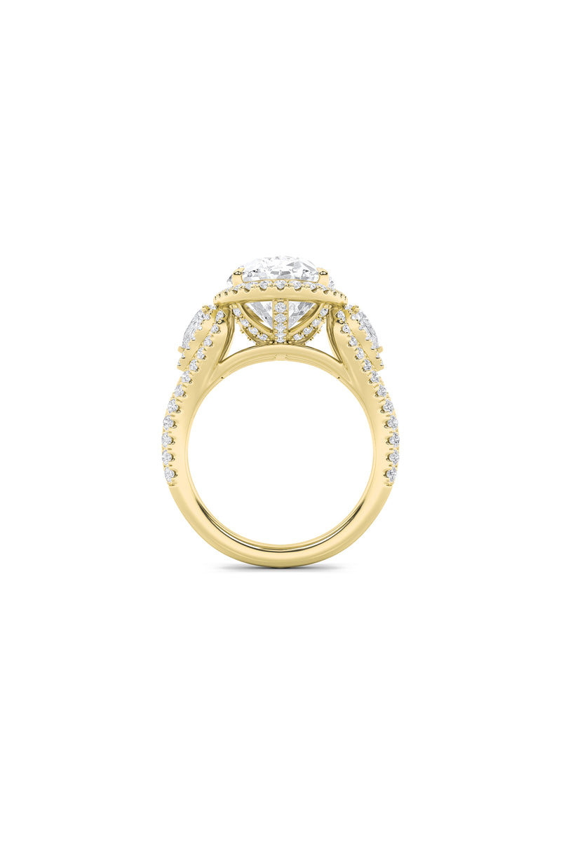 Timeless Diamond Halo Ring