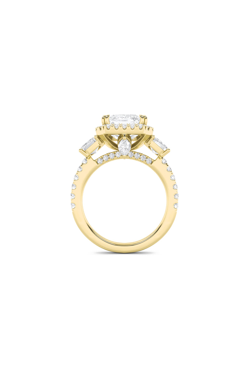Luxe Halo Statement Ring