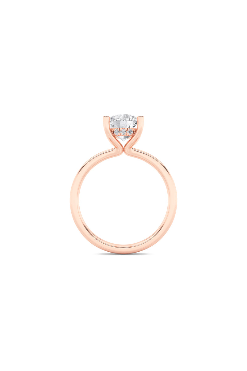 Modern Desire Solitaire Ring
