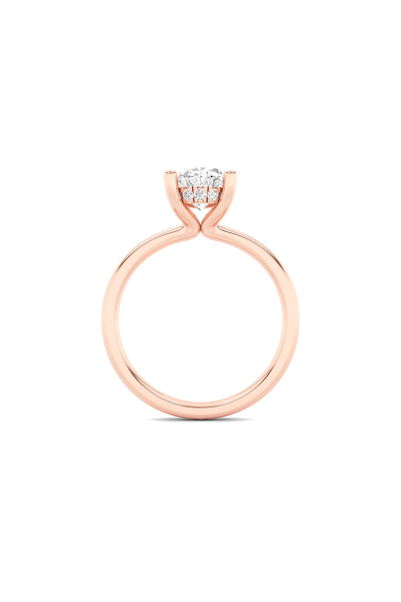 Modern Romance Oval Ring