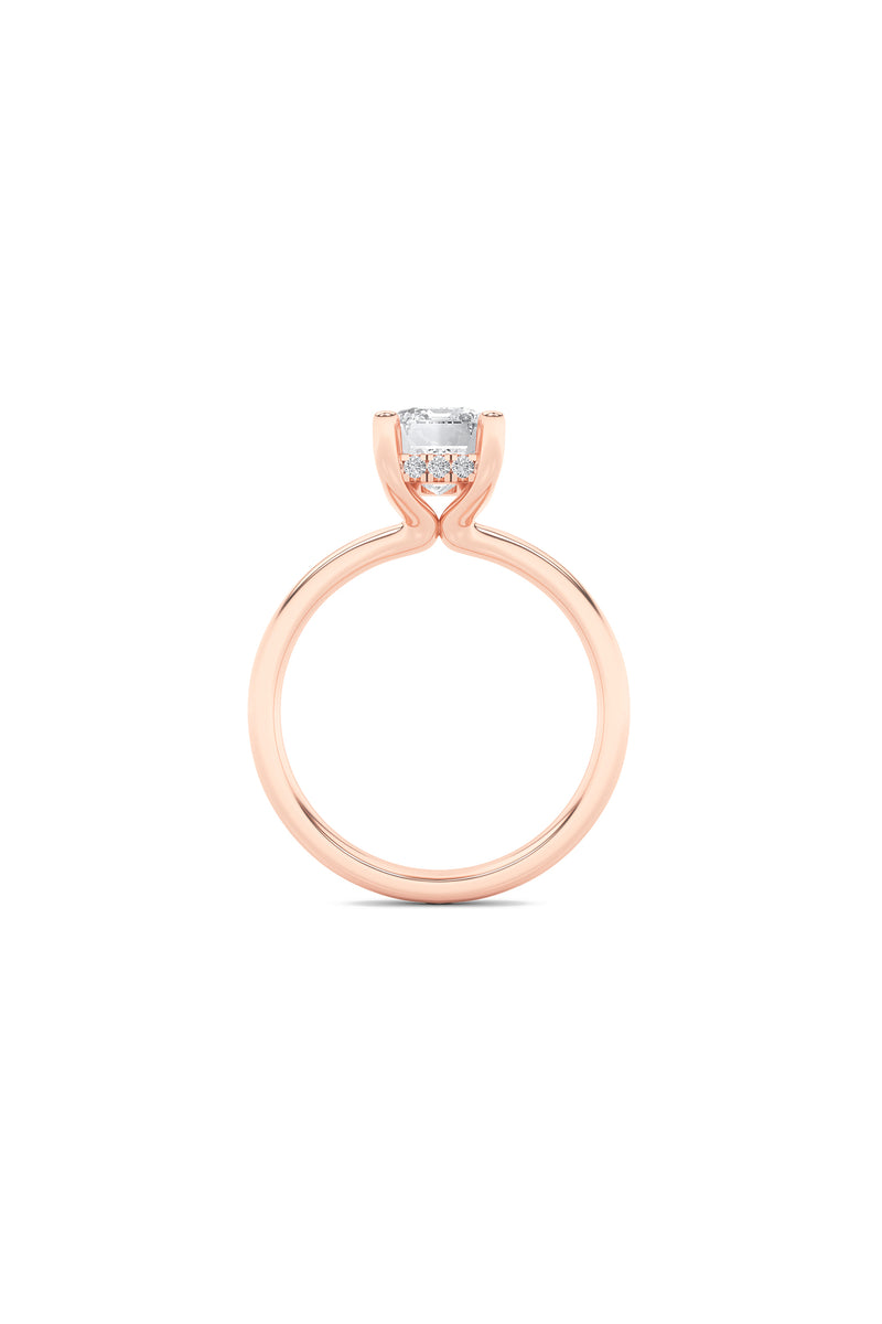 Emerald Grace Solitaire Ring