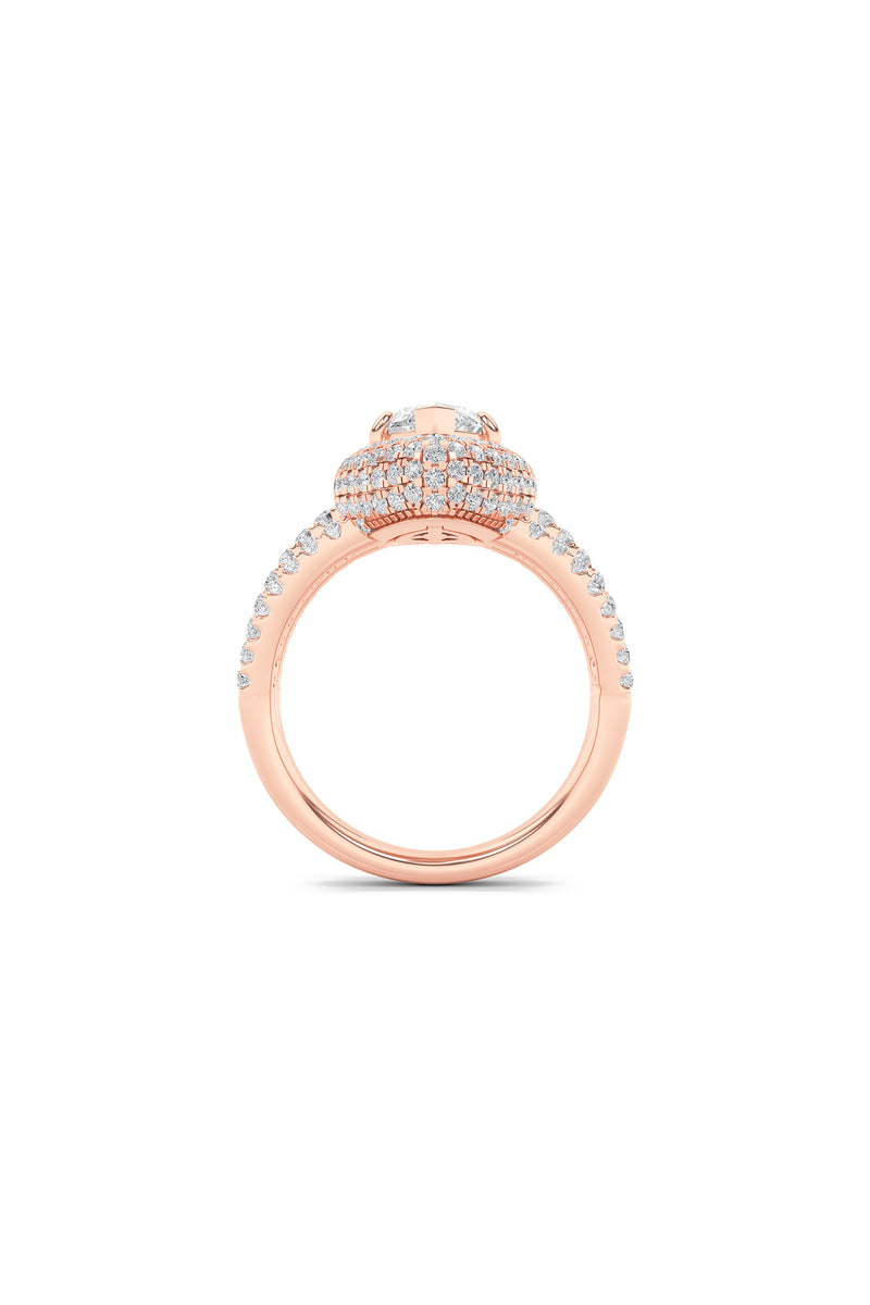 Marquise Halo Legacy Ring