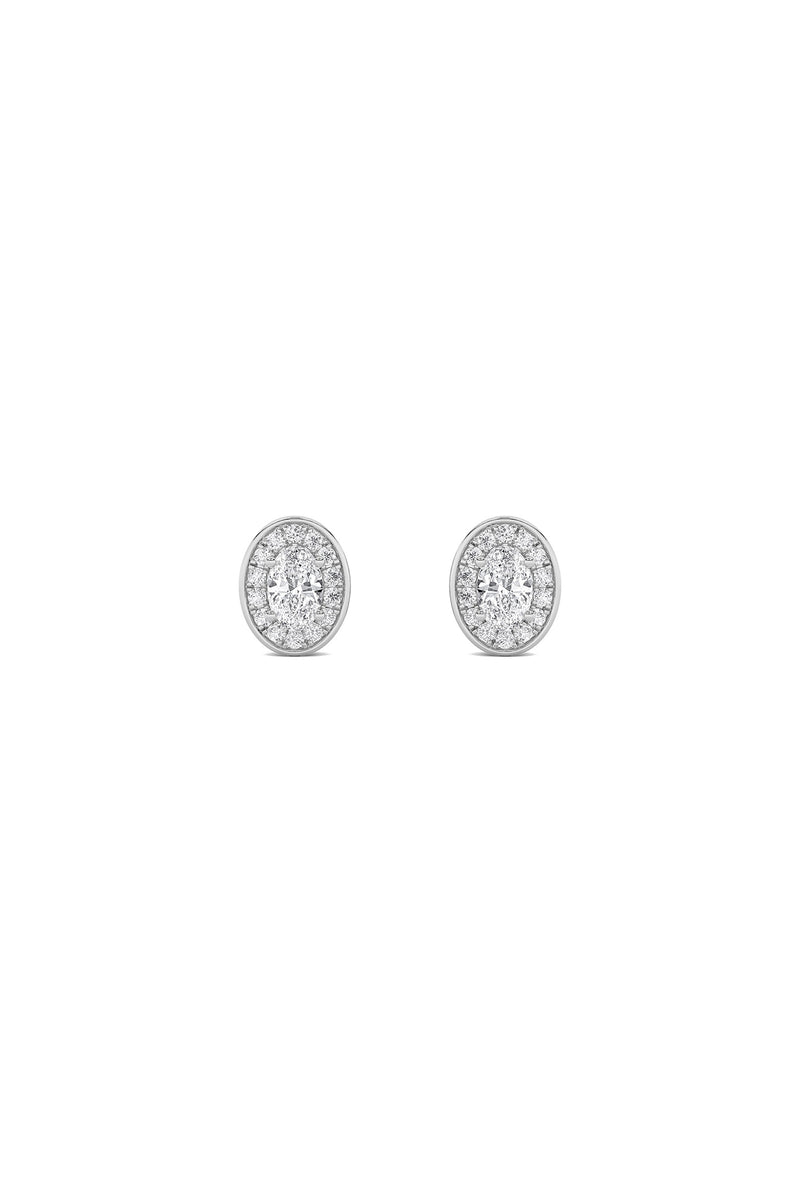 Soft Glam Oval Studs
