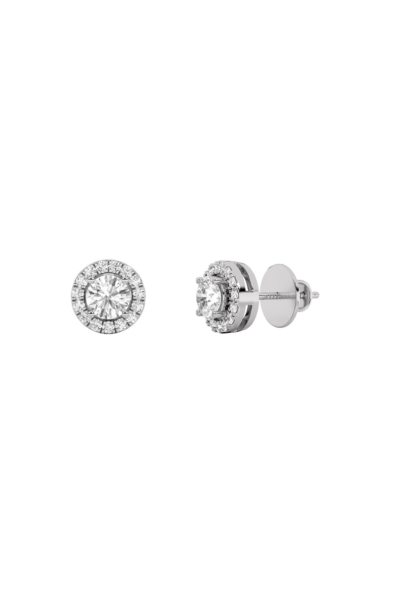 Halo Sparkle Studs