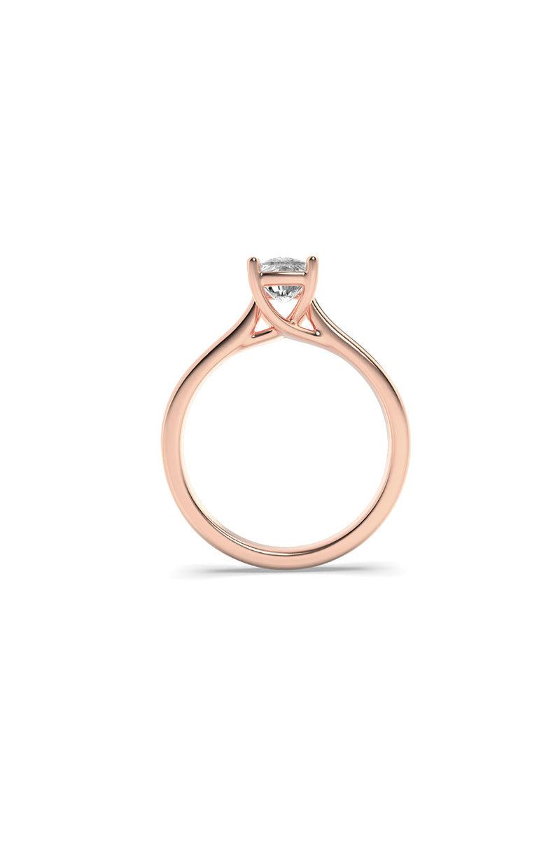 Celestial Cushion Solitaire Ring