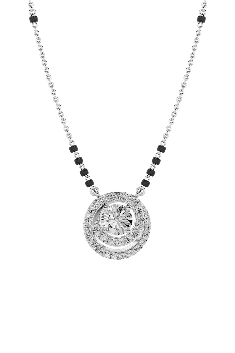 Modern Halo Mangalsutra
