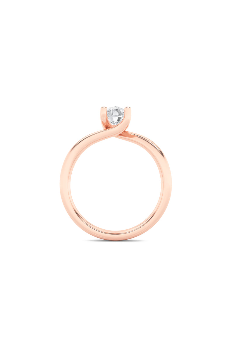 Cushion Harmony Twist Ring