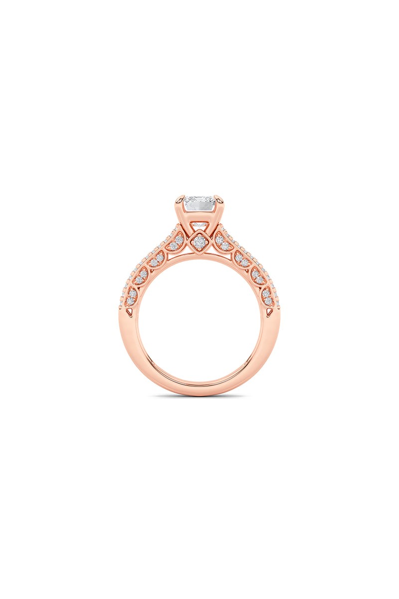 Serenade Splendor Emerald Ring