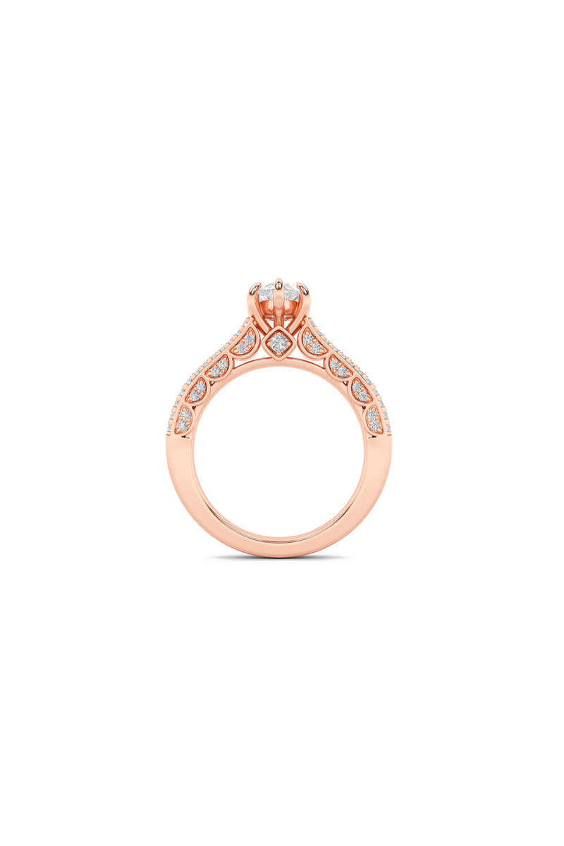 Serenade Splendor Pear Ring