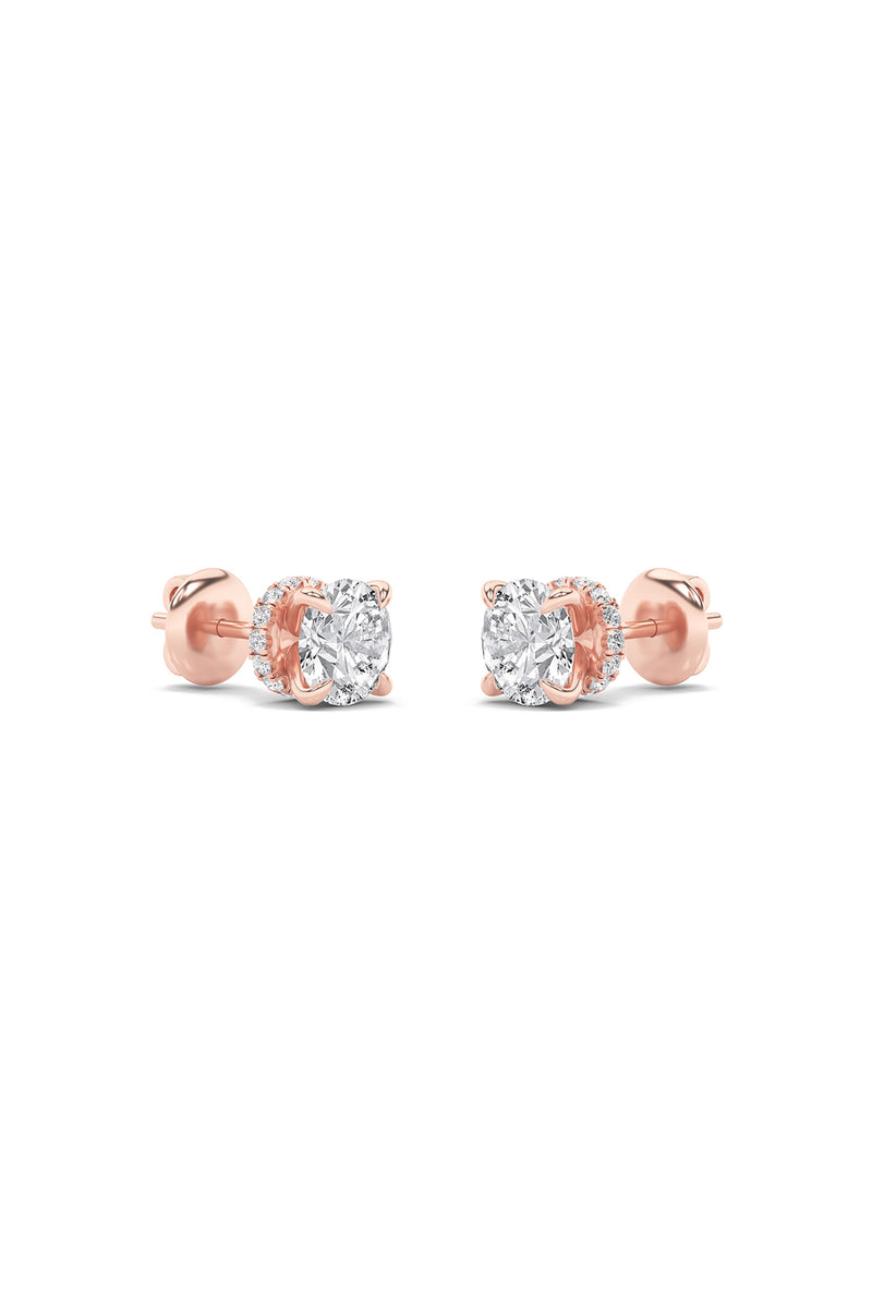 Starlit Round Spark Earrings