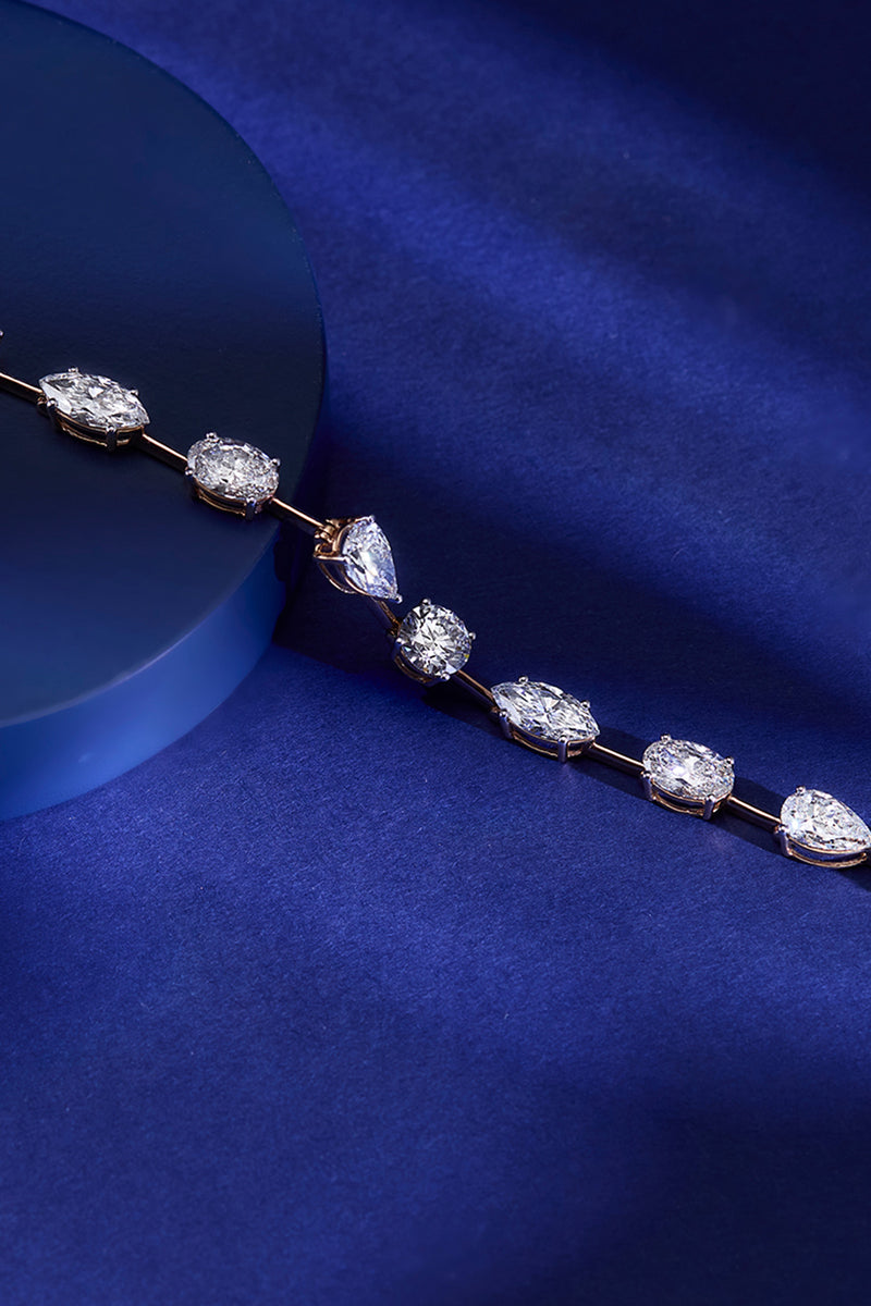 Elegant Diamond Assortment Bracelet