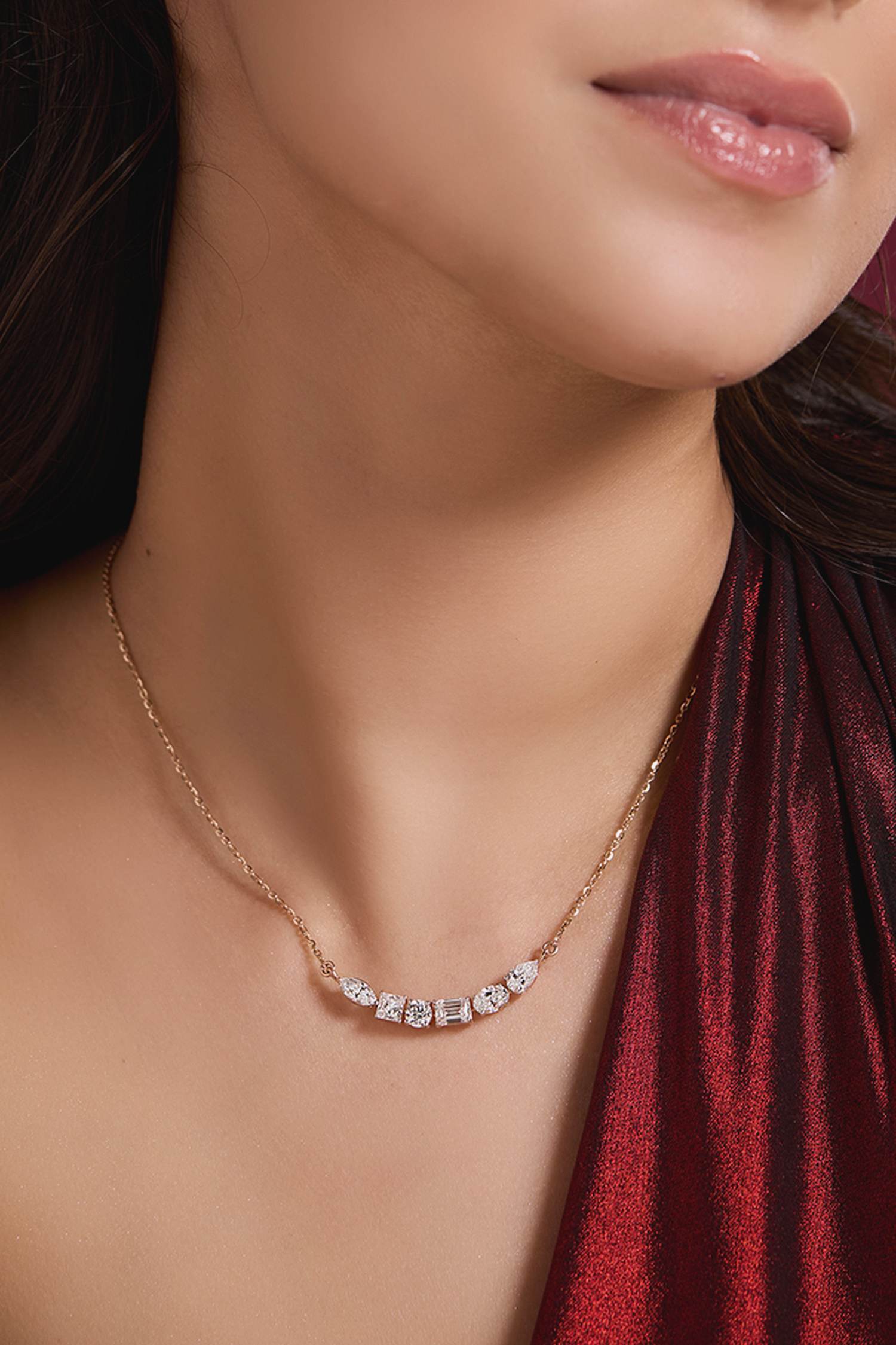 Leaf Cascade Pendant – Araiya by Aza