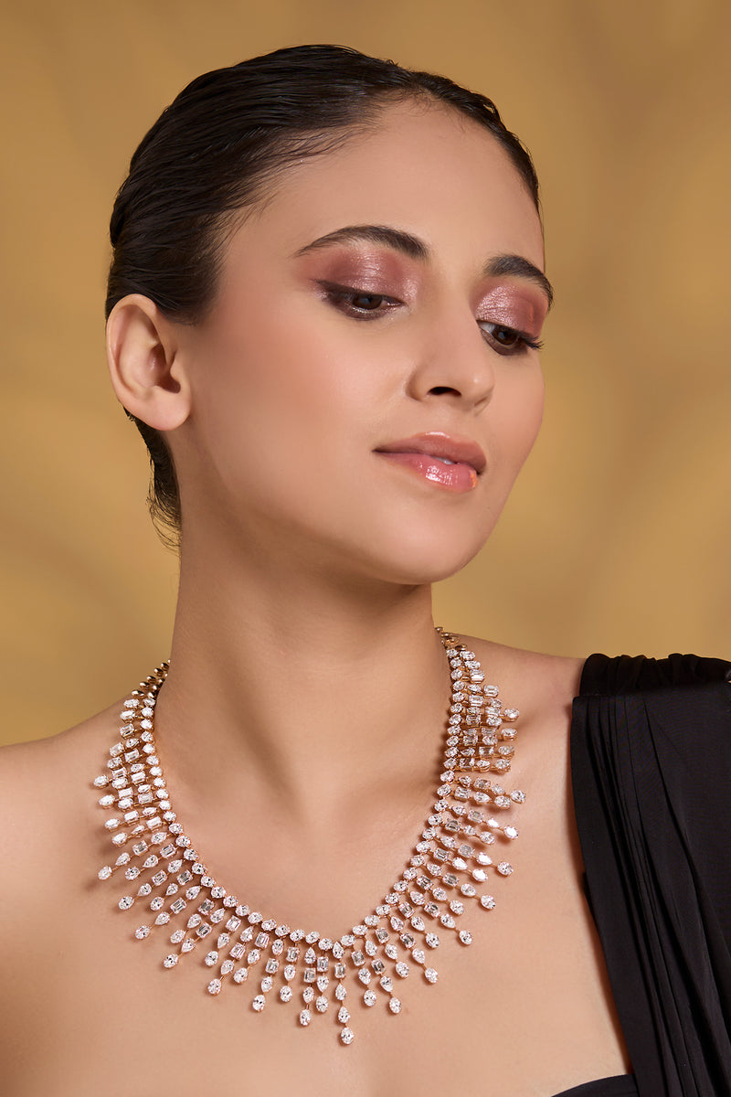 Bridal Glory Diamond Necklace