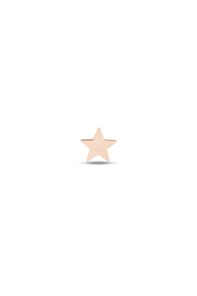 Minimal Star Stud Earrings