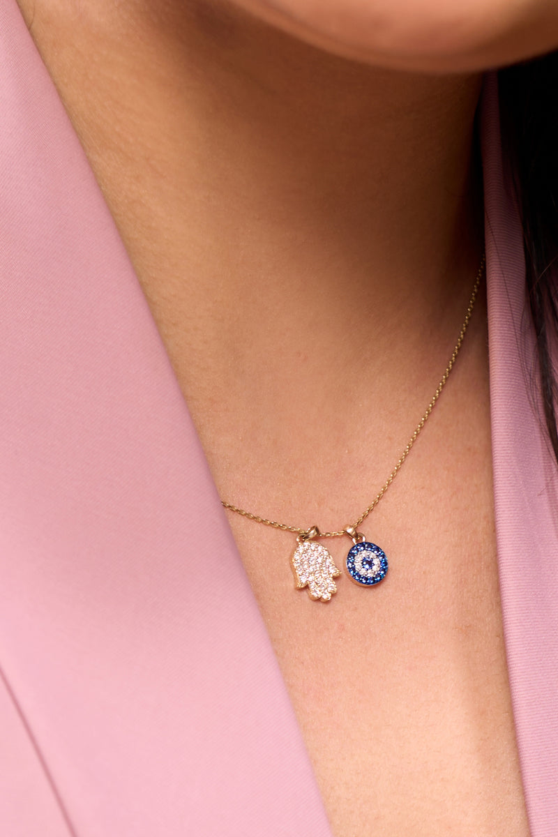 Mystic Charm Diamond Necklace