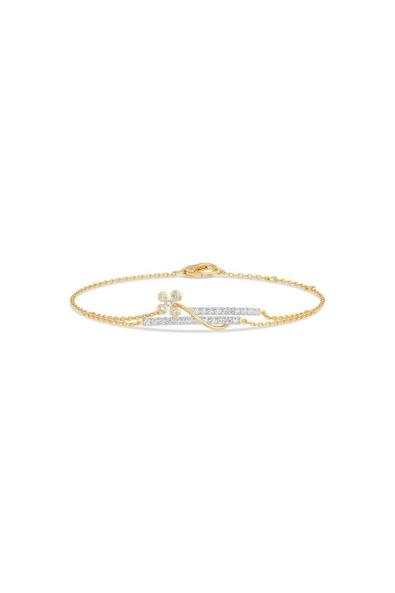Elegant Floral Bracelet