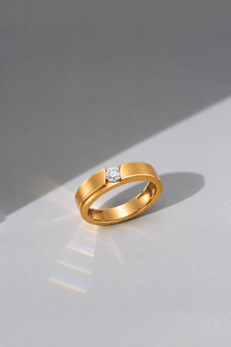 Classic Diamond Ring for Him