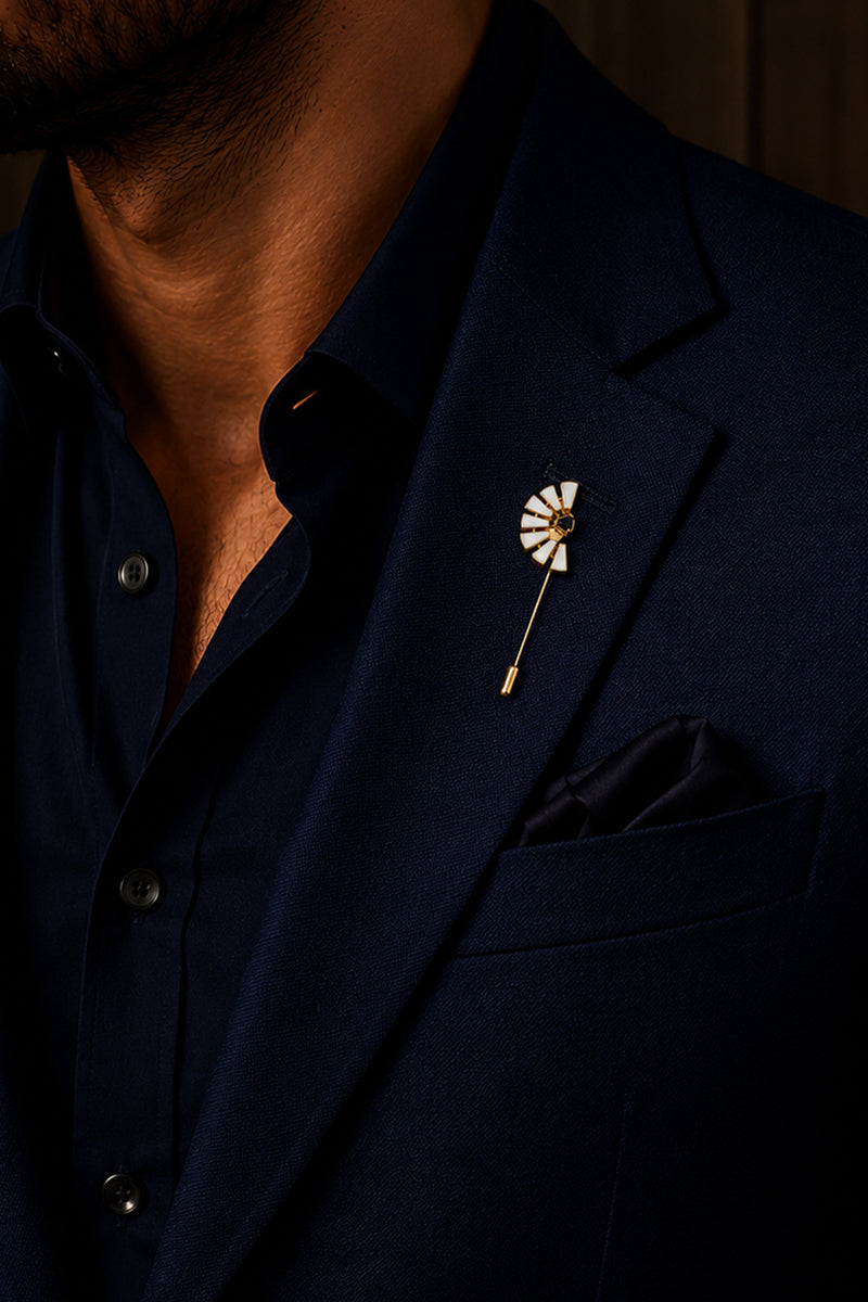 Art Deco Brooch for Him