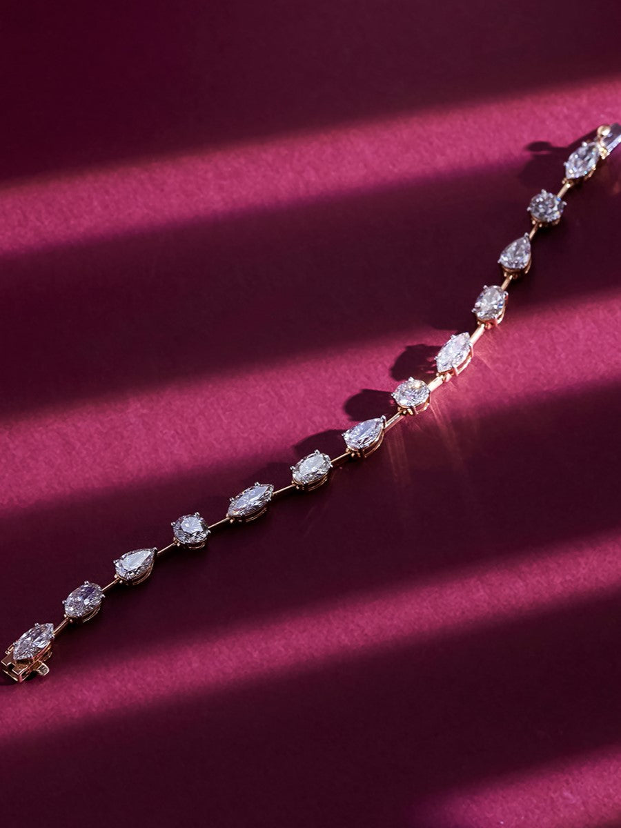Elegant Diamond Assortment Bracelet