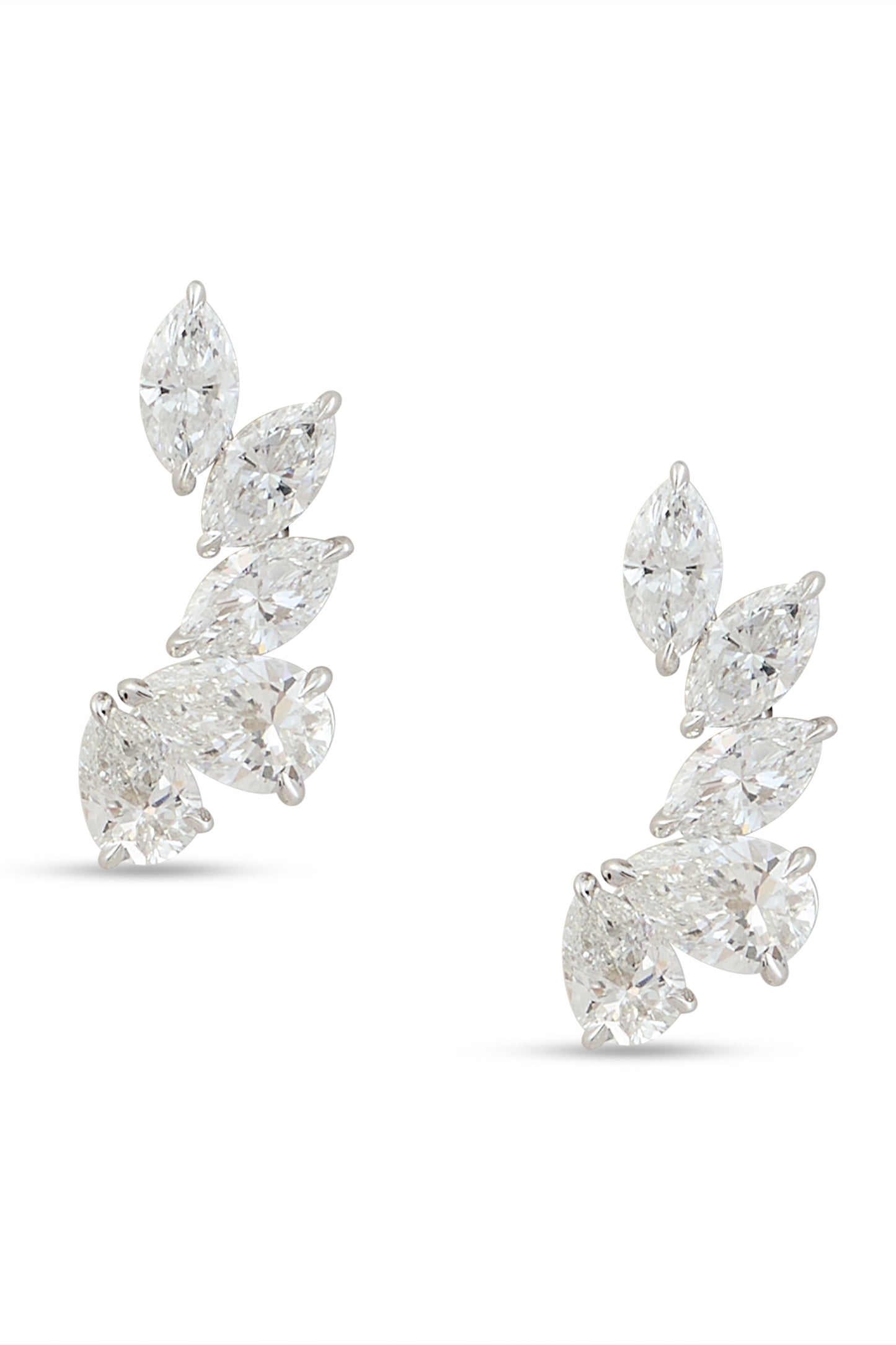 Celestial Stream Diamond Earrings