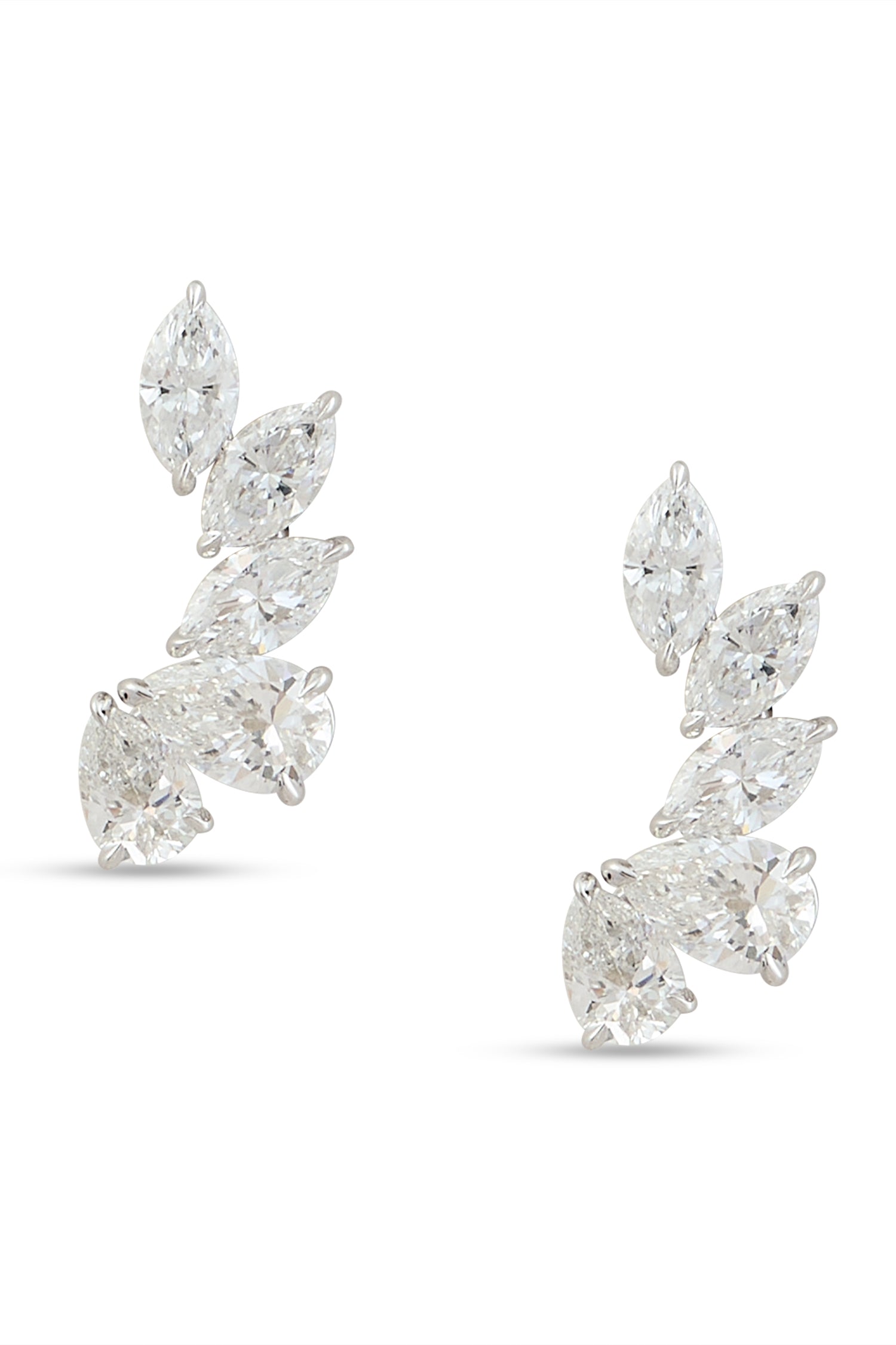 Celestial Stream Diamond Earrings