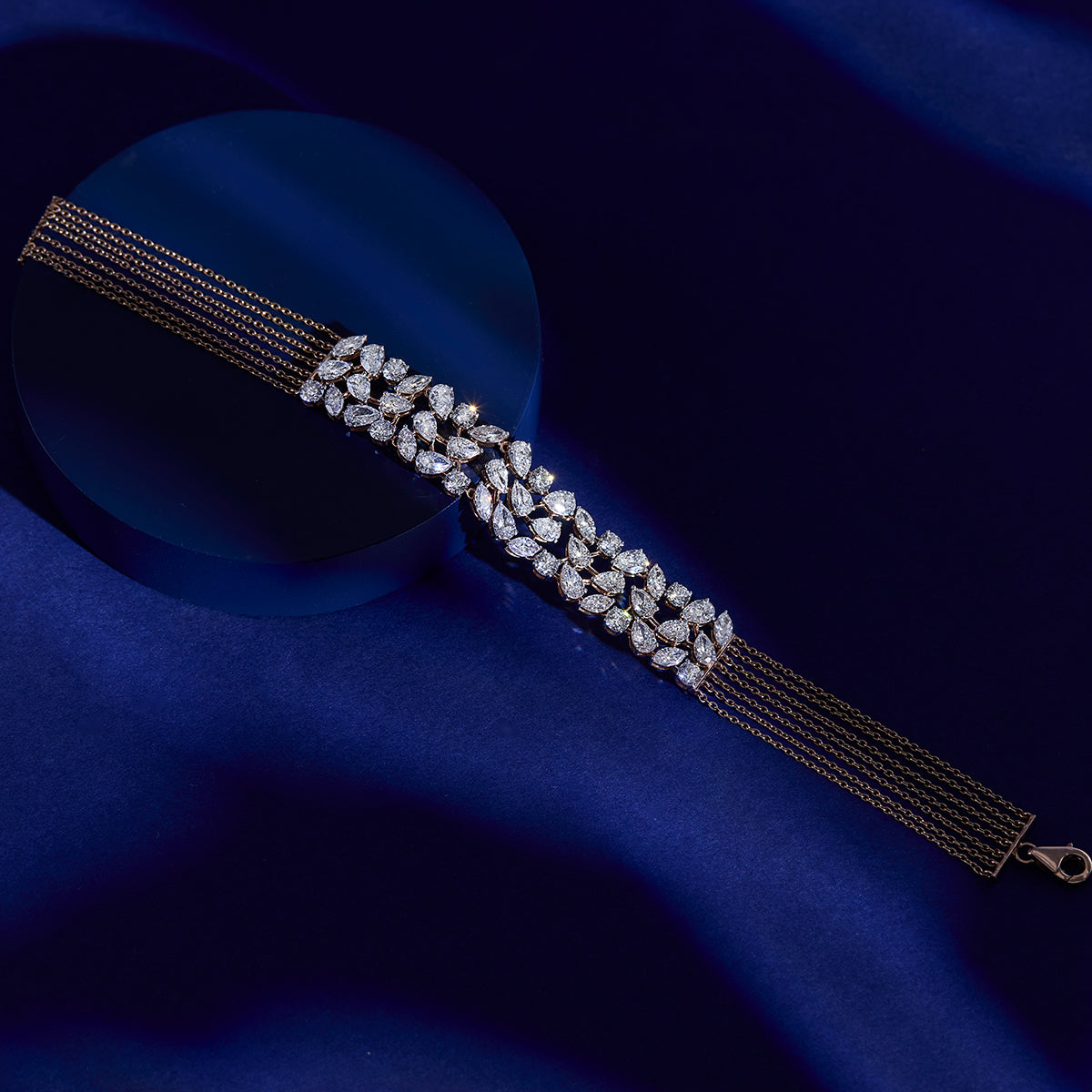 Statement Multi Chain Bracelet