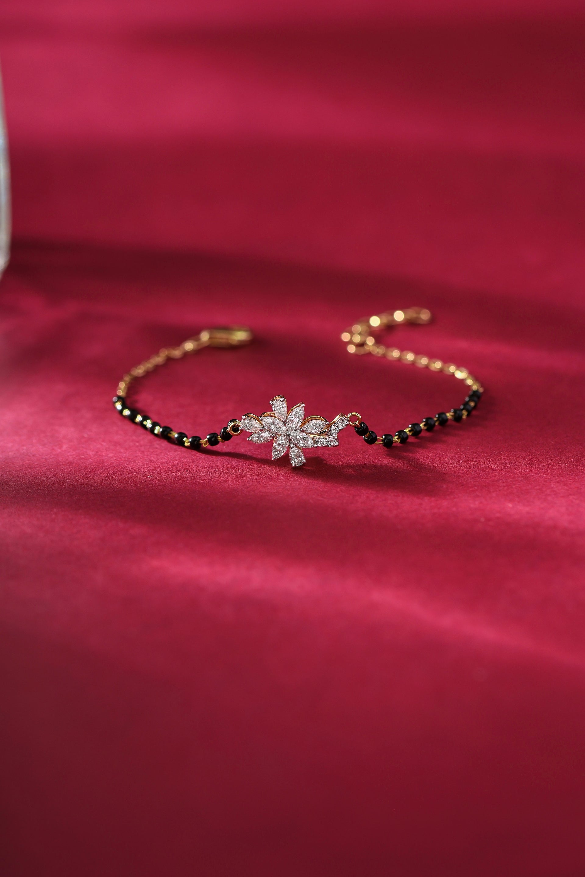 Blooming Love Mangalsutra Bracelet