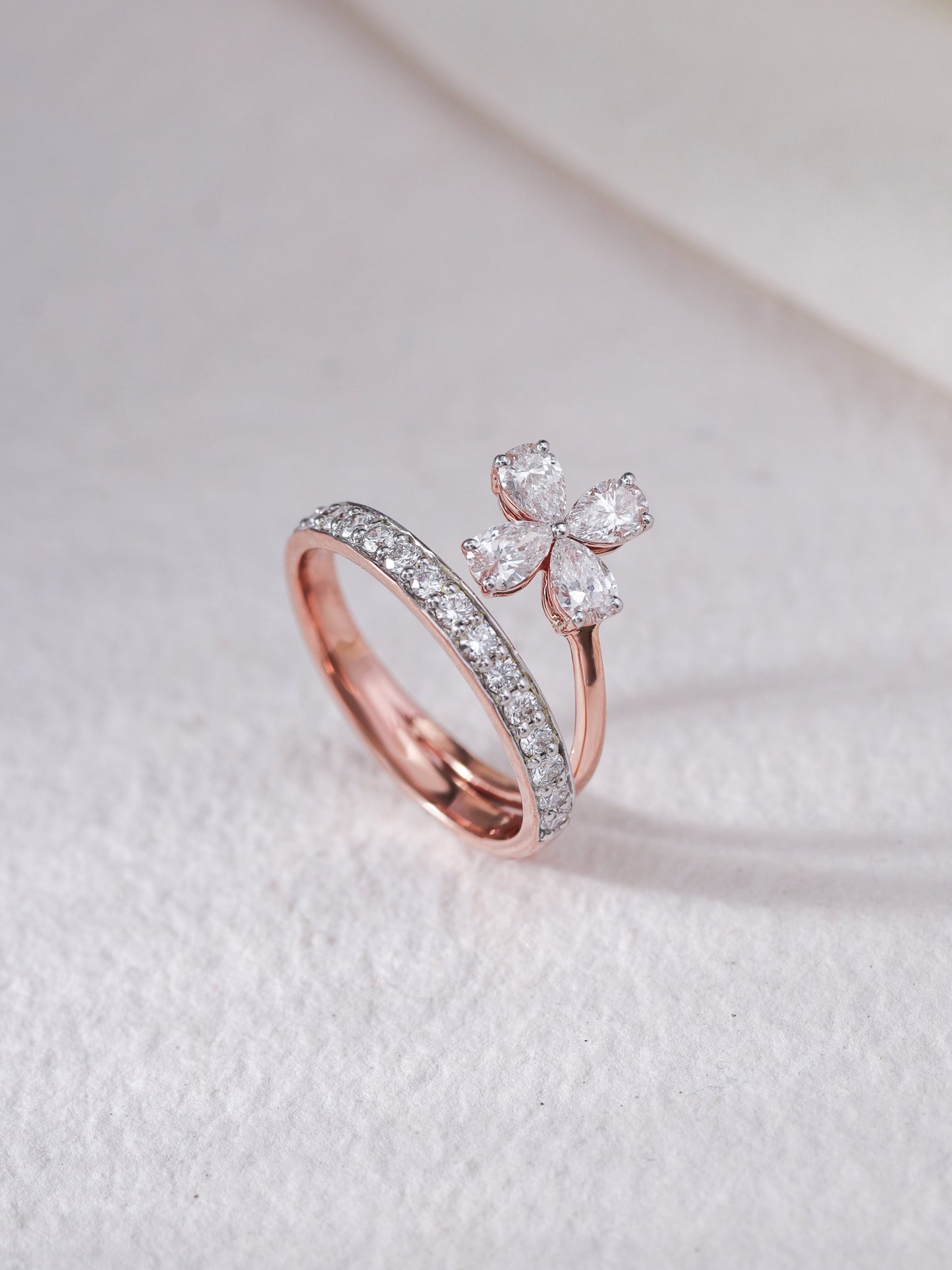 Eternal Flower Diamond Ring