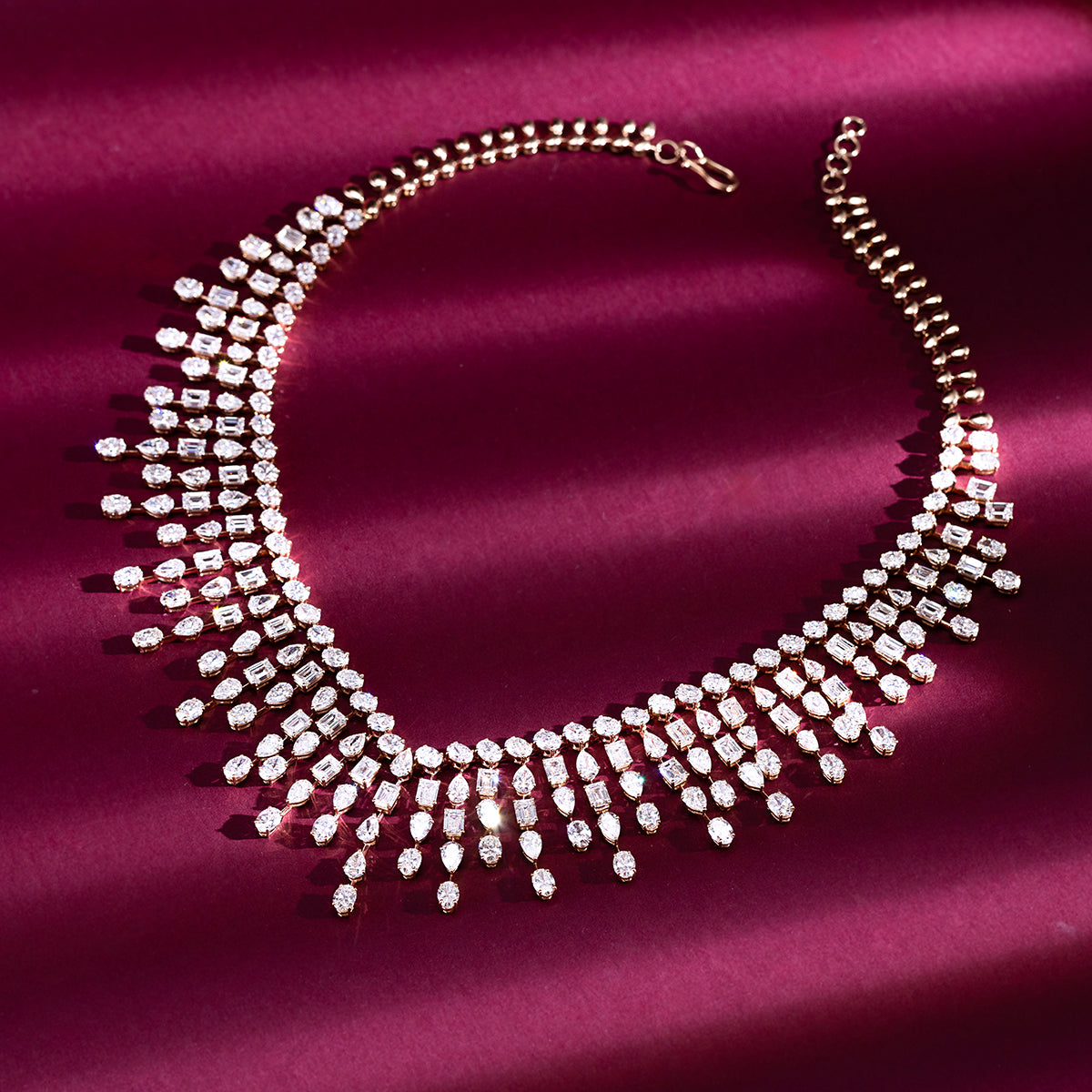 Bridal Glory Diamond Necklace